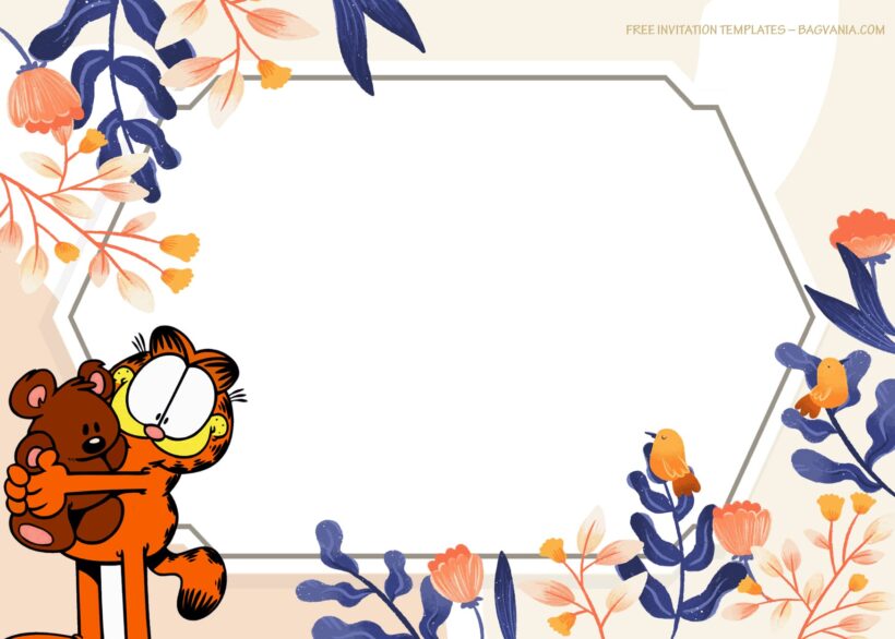 7+ Playing And Having Fun With Garfield Birthday Invitation Templates Type T