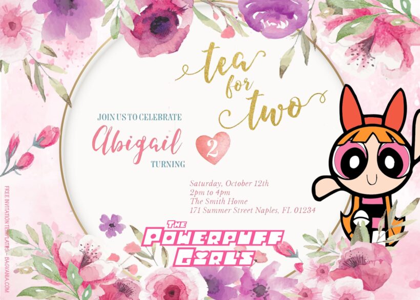 7+ Slay And Celebrating Victory Power Puff Girls Birthday Invitation Templates Title