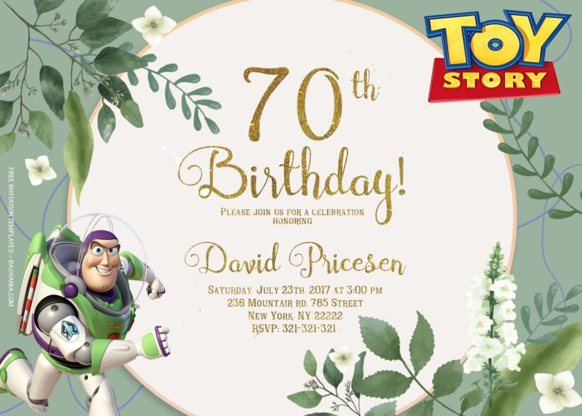 8+ Play And Have Fun With Toy Story Birthday Invitation Templates Title