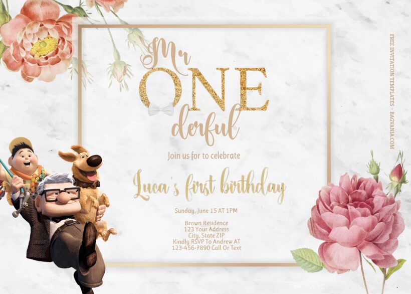 9+ Challenging Blossom With UP Birthday Invitation Templates Title