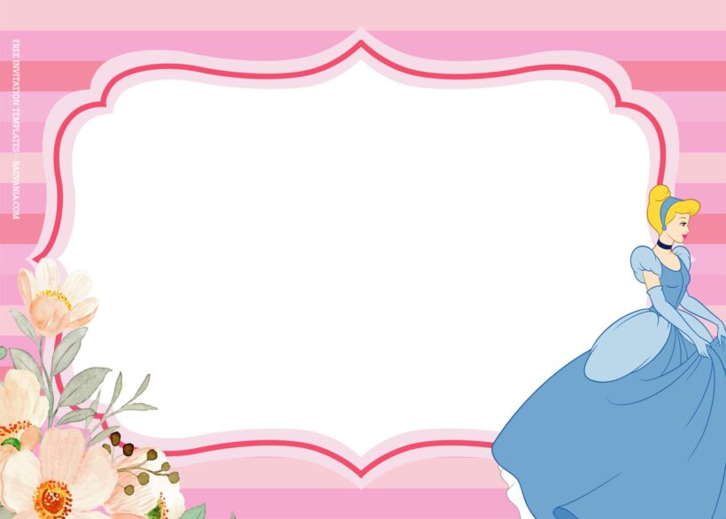 9+ Disney Princess Pinky Assemble Birthday Invitation Templates Type Eight