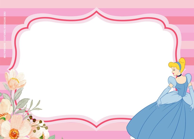 9+ Disney Princess Pinky Assemble Birthday Invitation Templates Type Six
