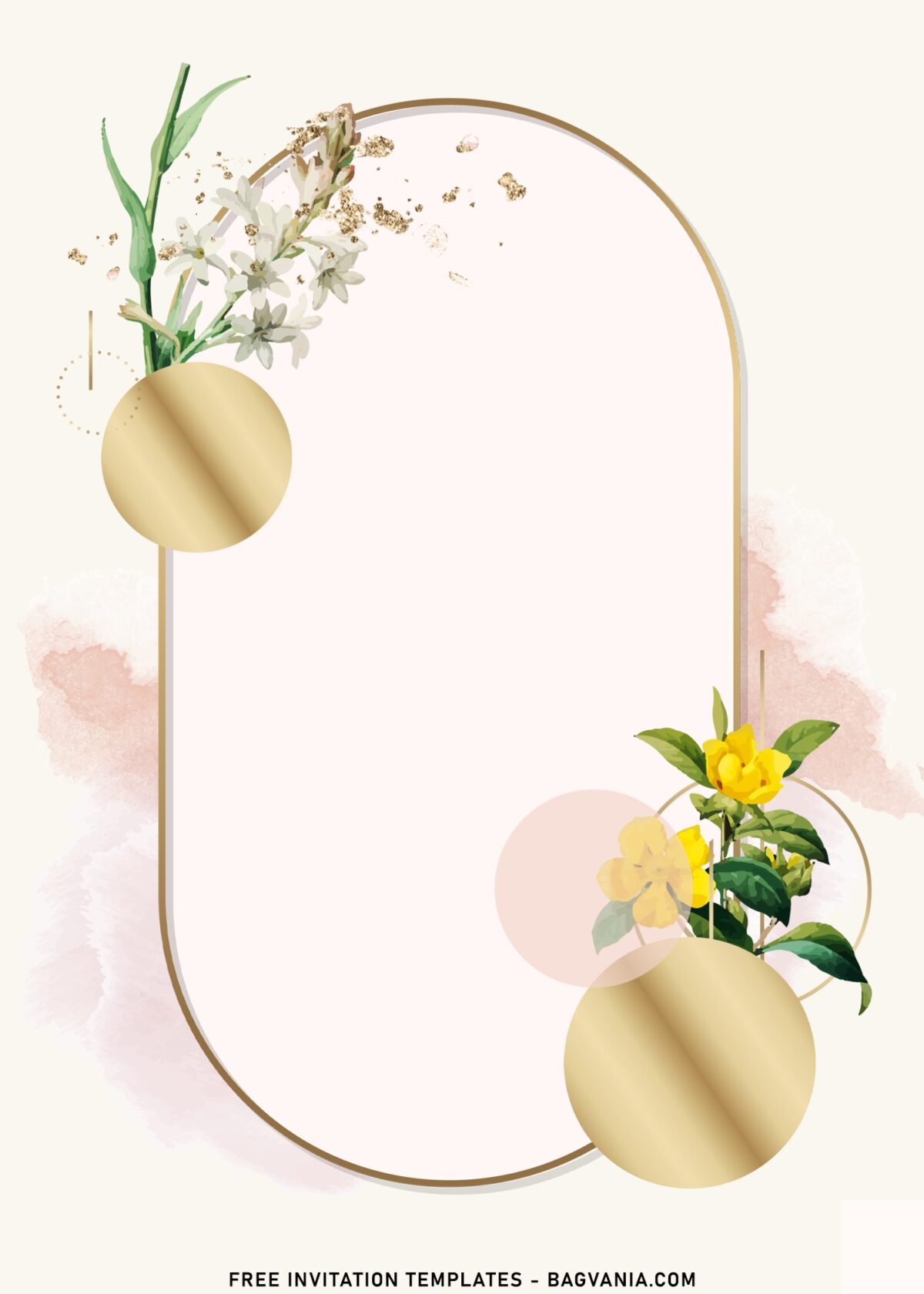 9+ Classically Elegant Birthday Invitation Templates With Flower Charm with sakura or cherry blossom
