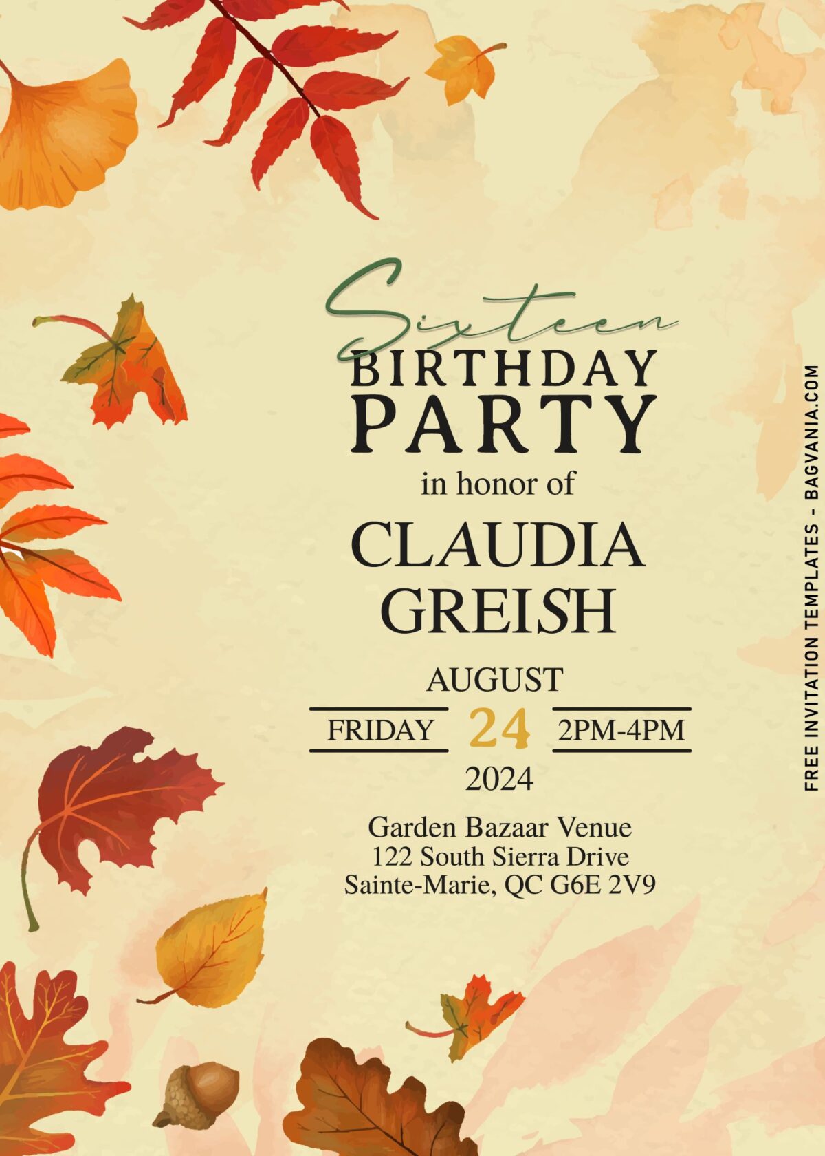 11+ Floral Themed Birthday Invitation Templates For Spring & Summer Event