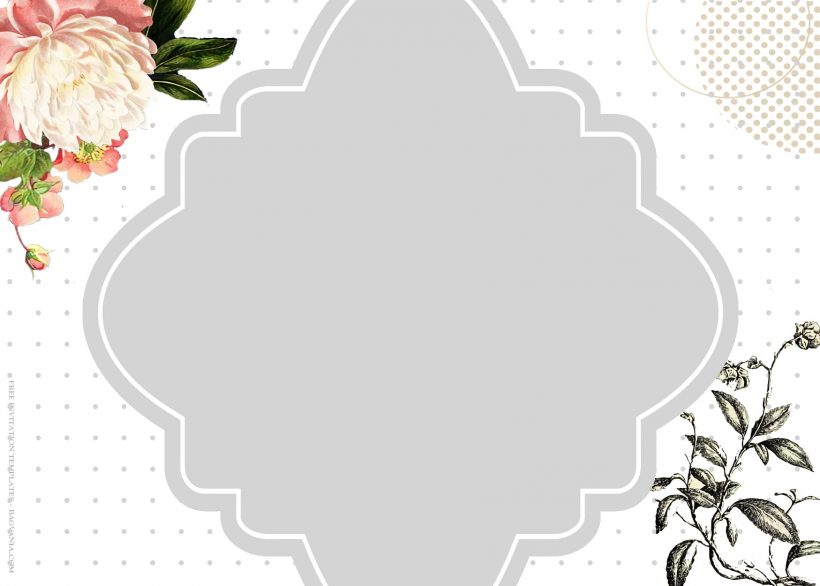 7+ Elysian Collector Floral Wedding Invitation Templates Type Three