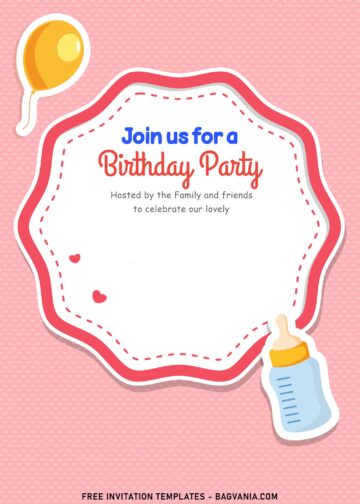 10+ Girls Cow Birthday Party Invitation Templates | FREE Printable ...