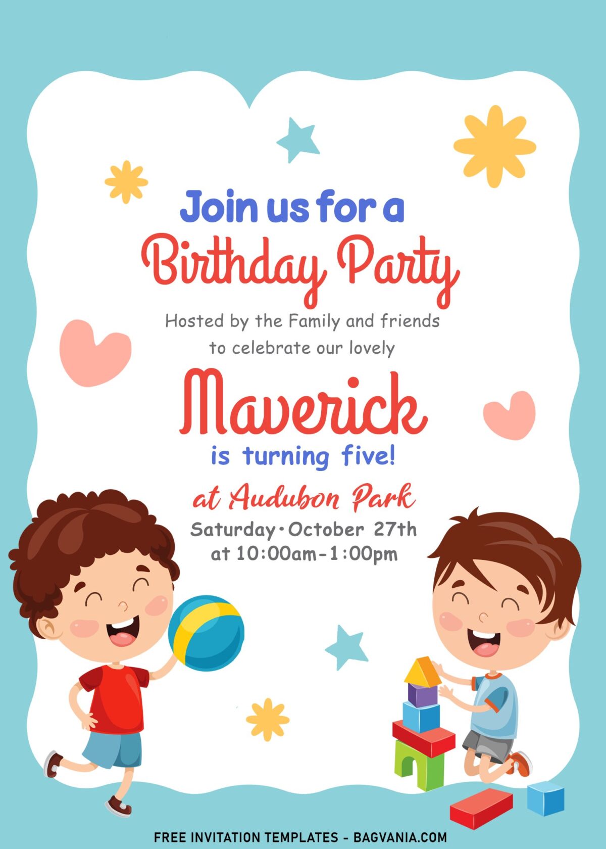 9+ Playful And Adorable Kids Birthday Invitation Templates For All Ages