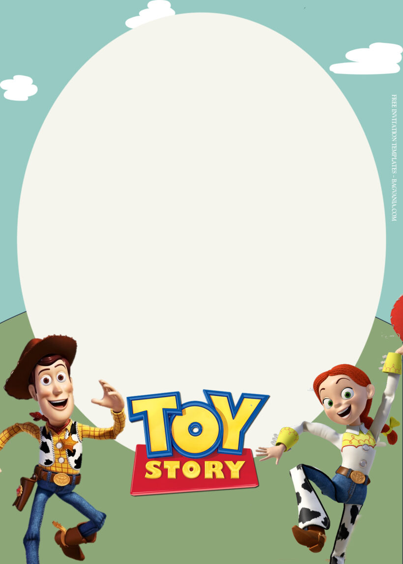 7+ Everyday Play With Toy Story Friends Birthday Invitation Templates One