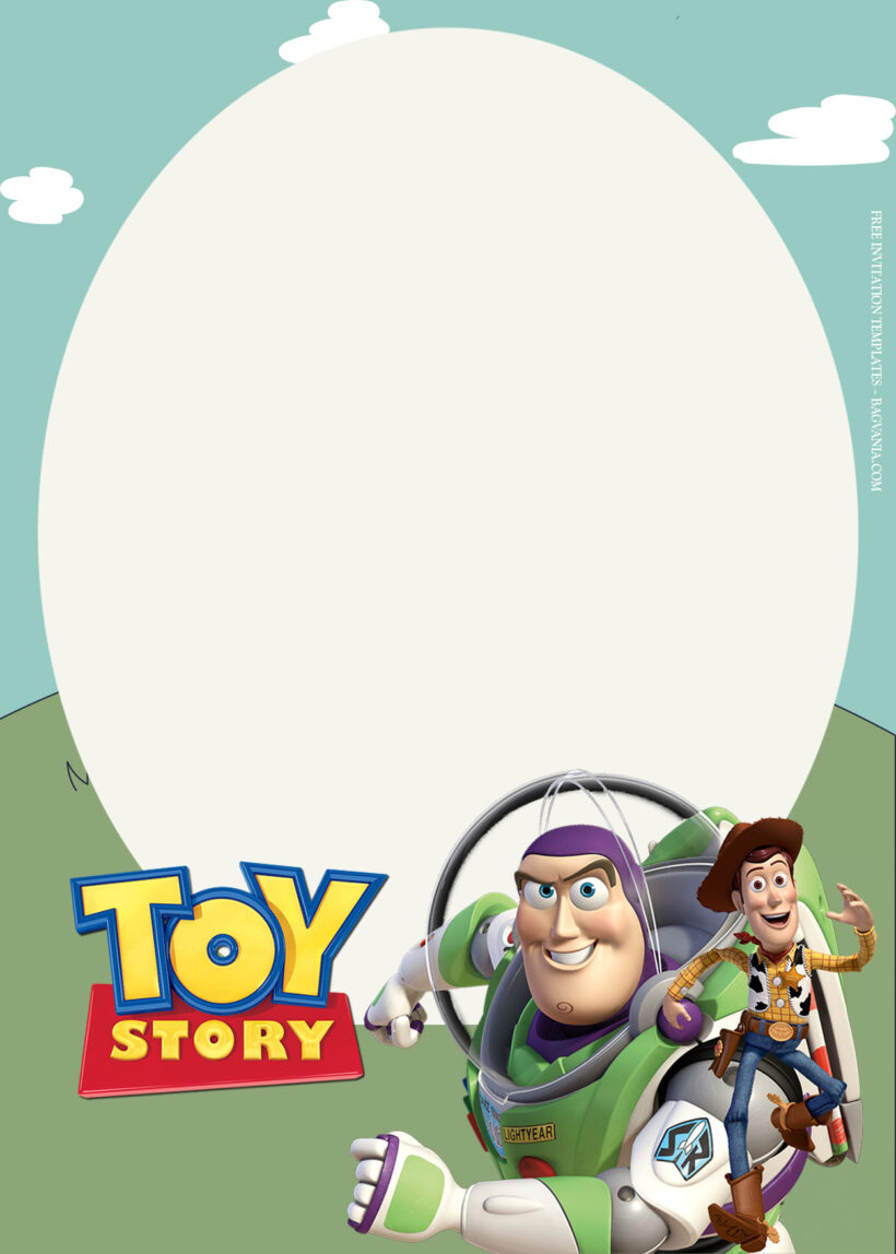 7+ Everyday Play With Toy Story Friends Birthday Invitation Templates Three