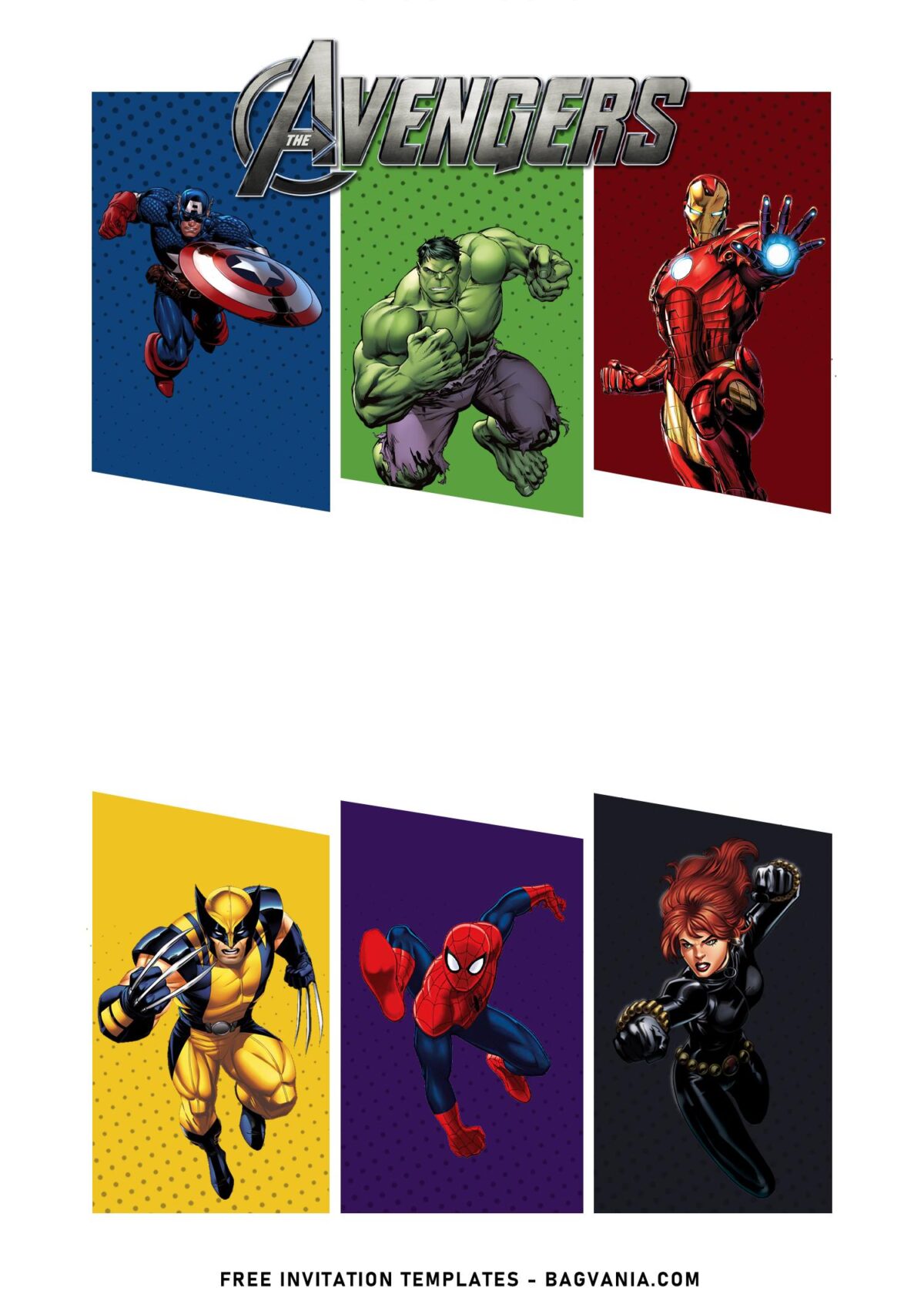 8+ Comic-Strips Avengers Birthday Invitation Templates with awesome Hulk