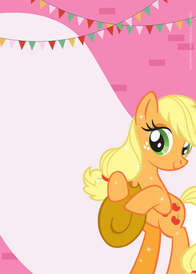 9+ My Little Pony Paradise Birthday Invitation Templates THree
