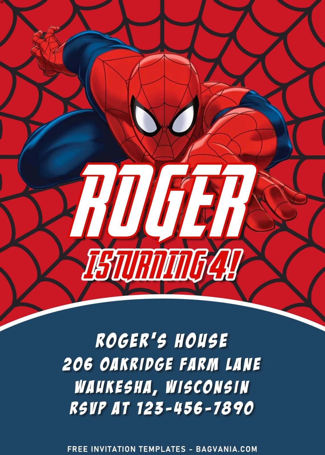 9+ Amazing Spiderman Birthday Invitations Perfect For Your Boy’s ...