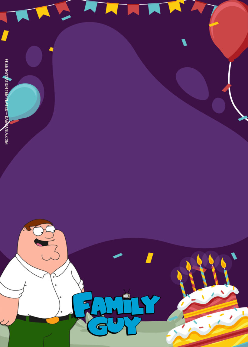 10+ Family Guy Together Fun Outing Birthday Invitation Templates Nine