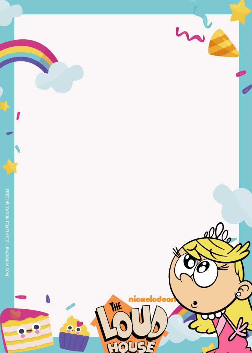 11+ Gathering Around The Loud House Birthday Invitation Templates Two