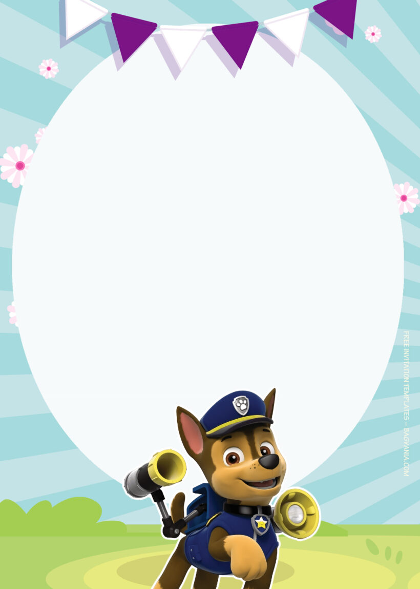 12+ Rescue The Folks With Paw Patrol Birthday Invitation Templates Two