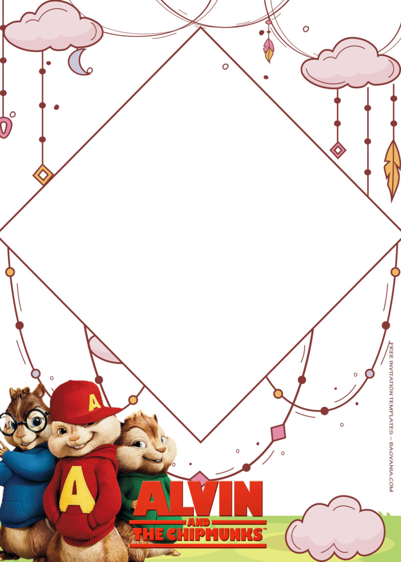 7+ Alvin And The Chipmunks Makes Music Birthday Invitation Templates One