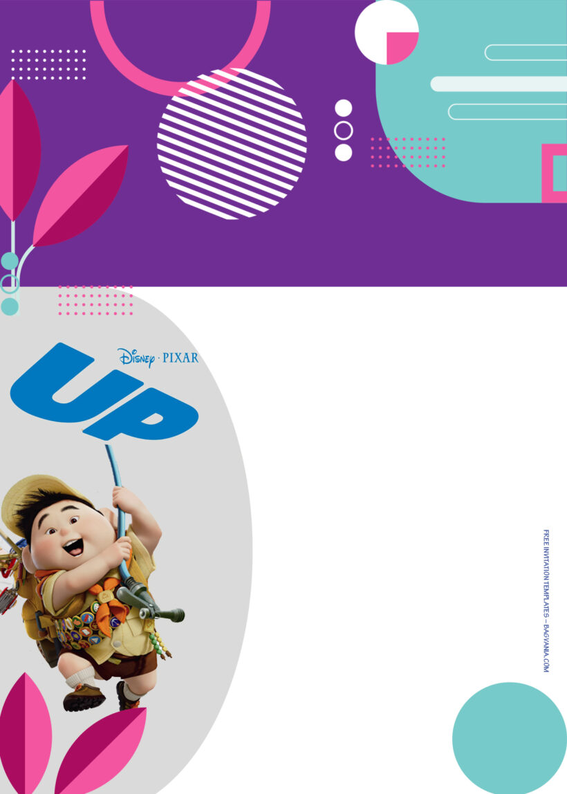 7+ Balloon Party With Up Movie Birthday Invitation Templates Five