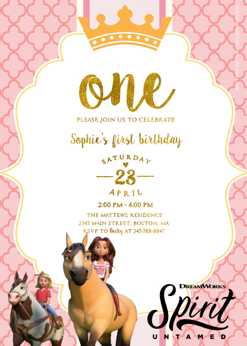 7+ Racing To The Wild With The Untamed Spirit Birthday Invitation Templates Title