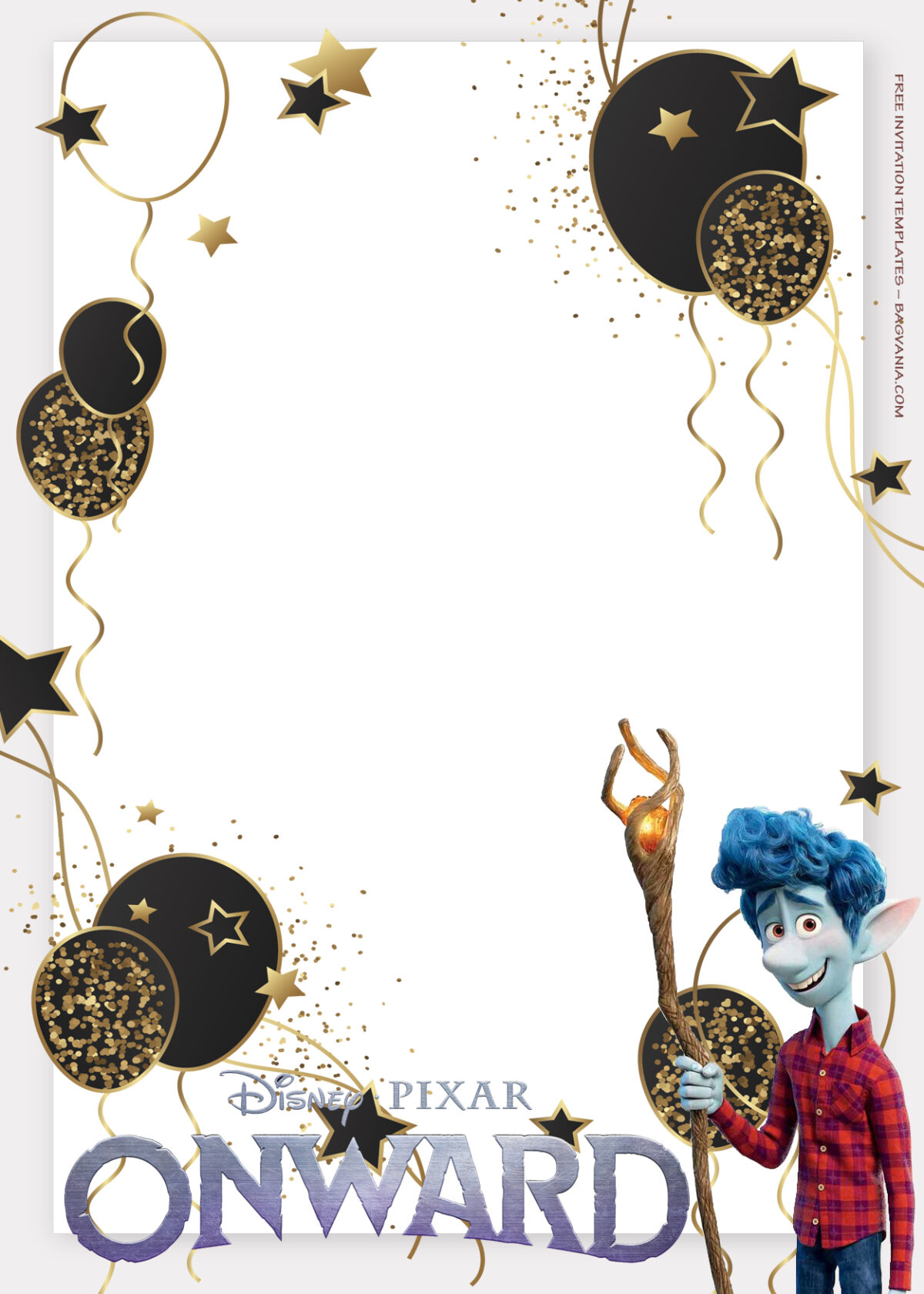 7+ With Onward On A Magical Adventure Birthday Invitation Templates ...