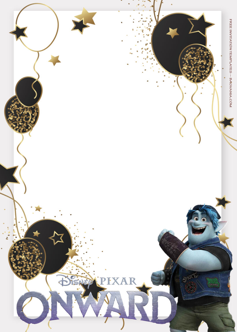 7+ With Onward On A Magical Adventure Birthday Invitation Templates Two