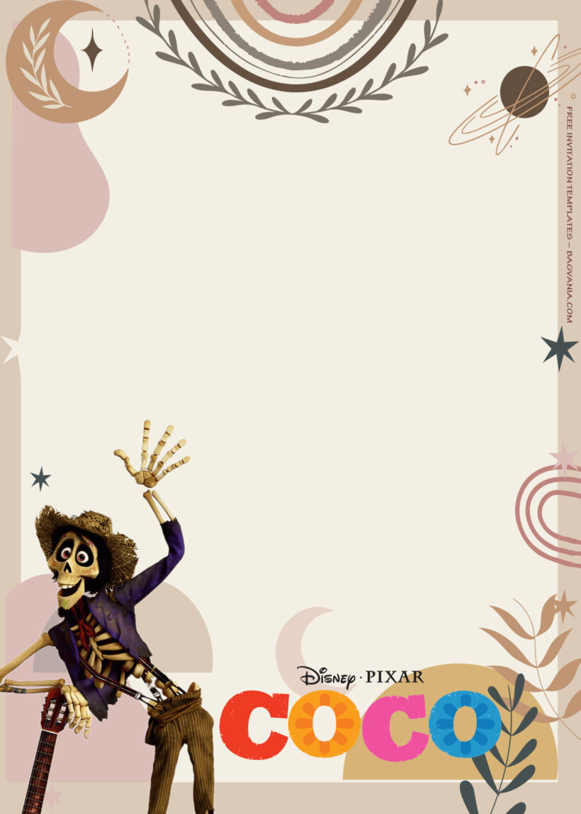 8+ Musical Fiesta With Coco And Friends Birthday Invitation Templates Five