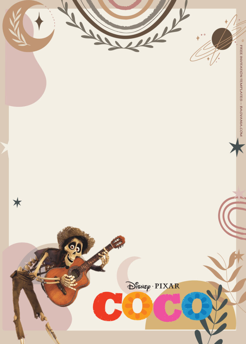 8+ Musical Fiesta With Coco And Friends Birthday Invitation TemplatesFour