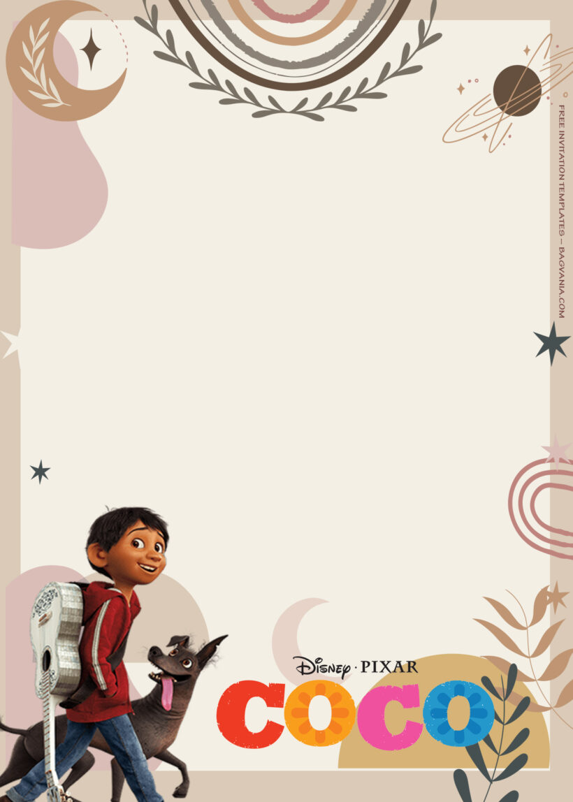 8+ Musical Fiesta With Coco And Friends Birthday Invitation Templates Six
