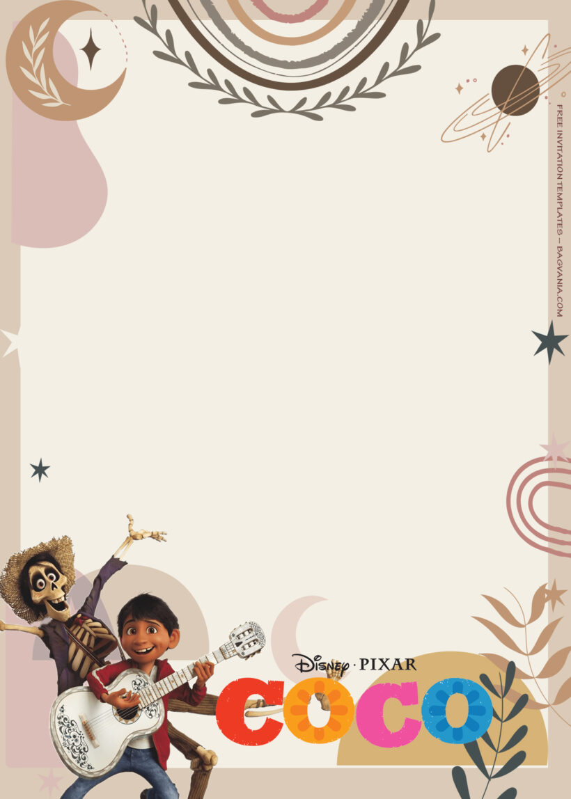 8+ Musical Fiesta With Coco And Friends Birthday Invitation Templates Three