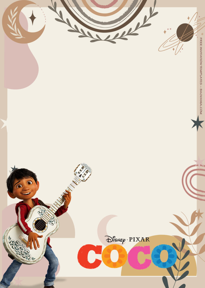 8+ Musical Fiesta With Coco And Friends Birthday Invitation Templates Two