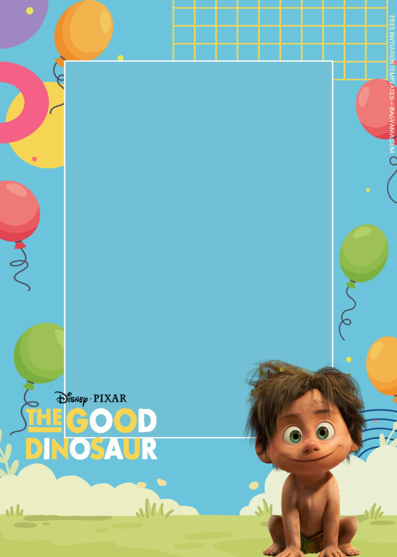 8+ The Good Dinosaur Will Help Birthday Invitation Templates Four