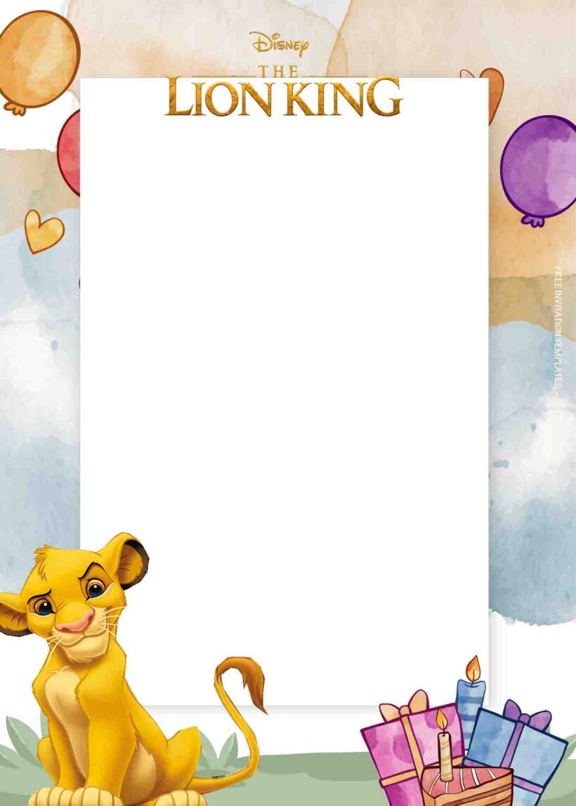 8+ The Lion King Fiesta Birthday Invitation Templates Three