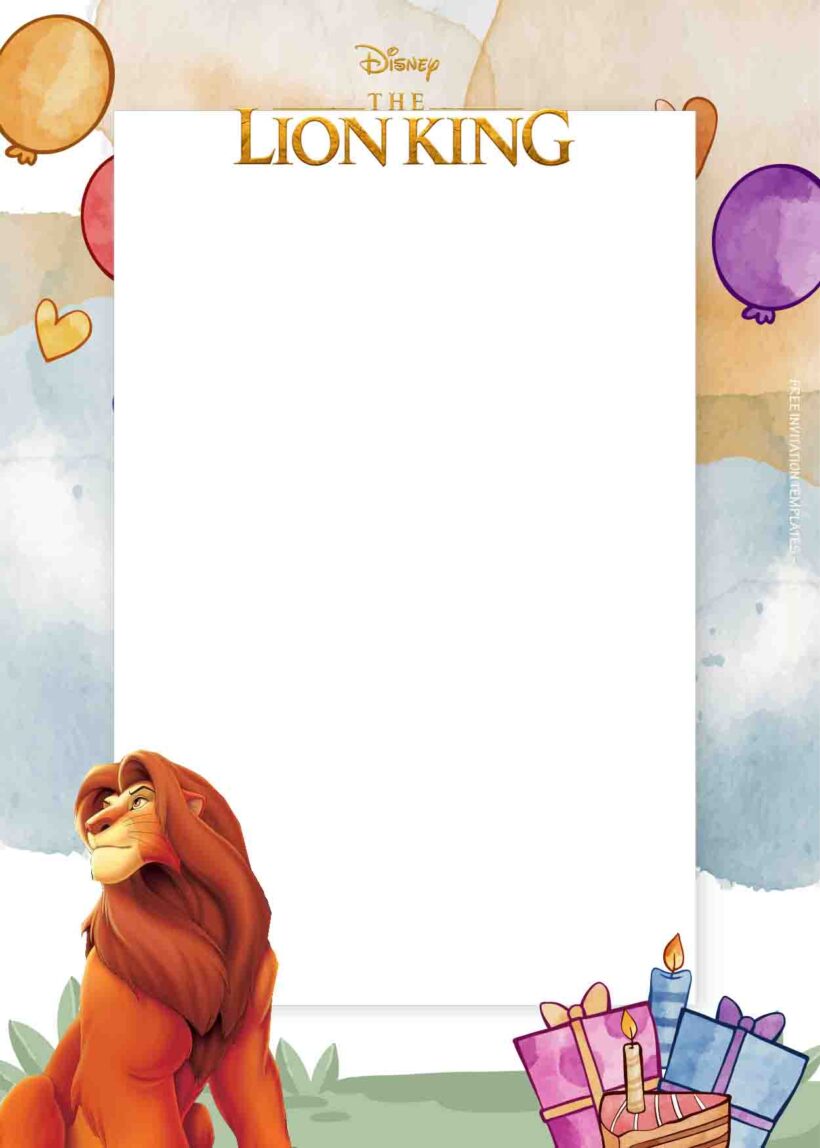 8+ The Lion King Fiesta Birthday Invitation Templates Two