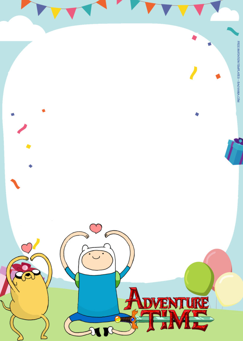 9+ Adventure Time With All The Magical Birthday Invitation Templates Five