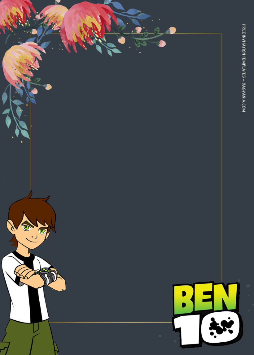 9+ Ben 10 Being Anything You Like Birthday Invitation Templates One