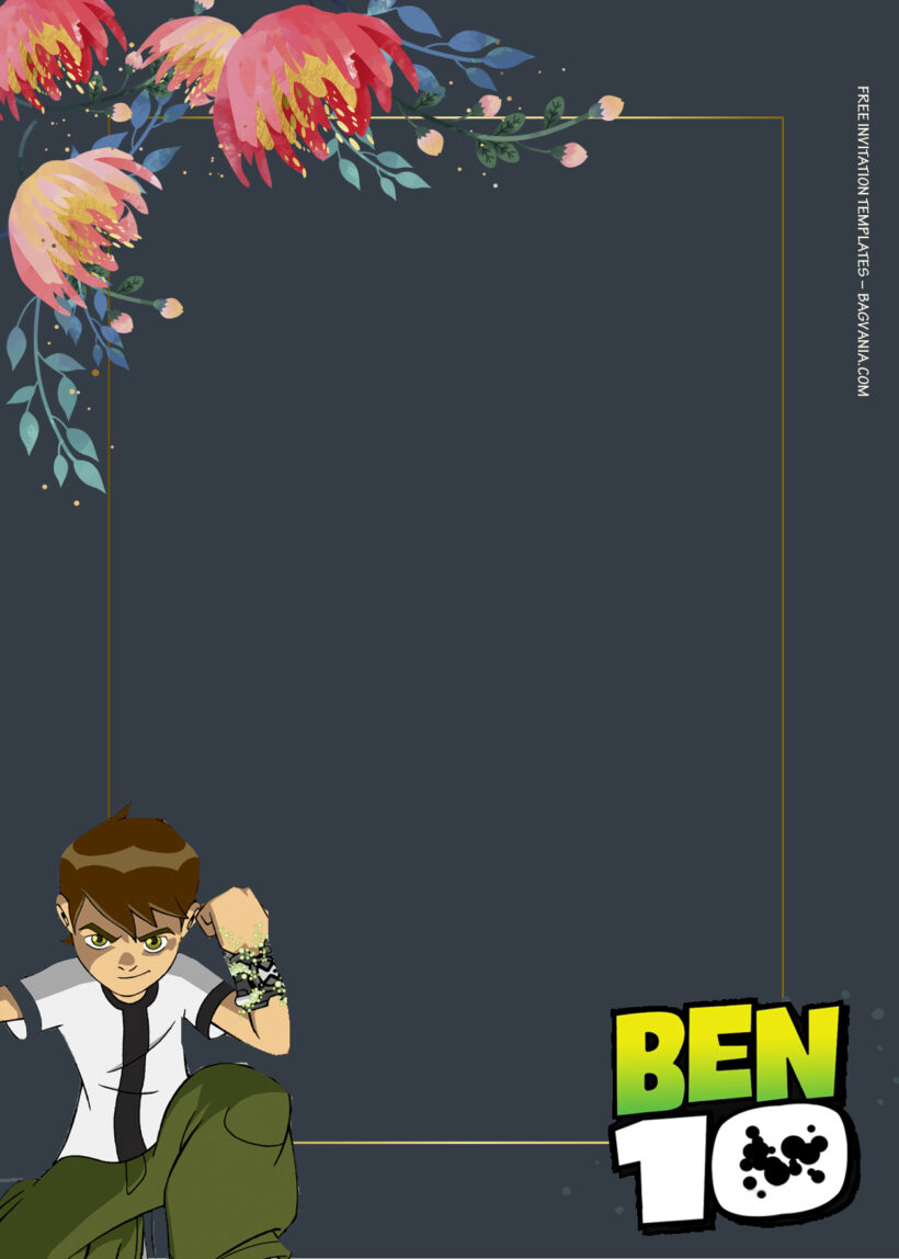 9+ Ben 10 Being Anything You Like Birthday Invitation Templates Two