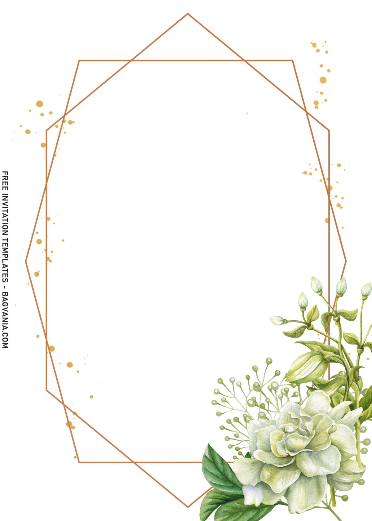 7+ Rustic & Chic Foliage Invitation Templates To Inspire You with baby's breath