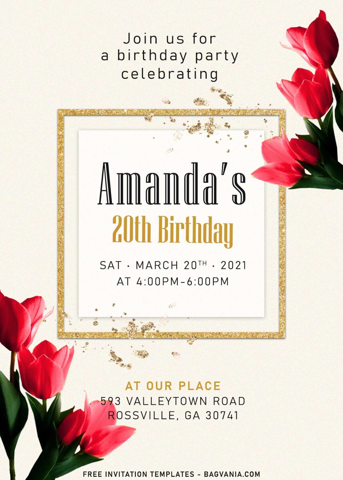 8+ Effortlessly Beautiful Rustic Floral Birthday Invitation Templates