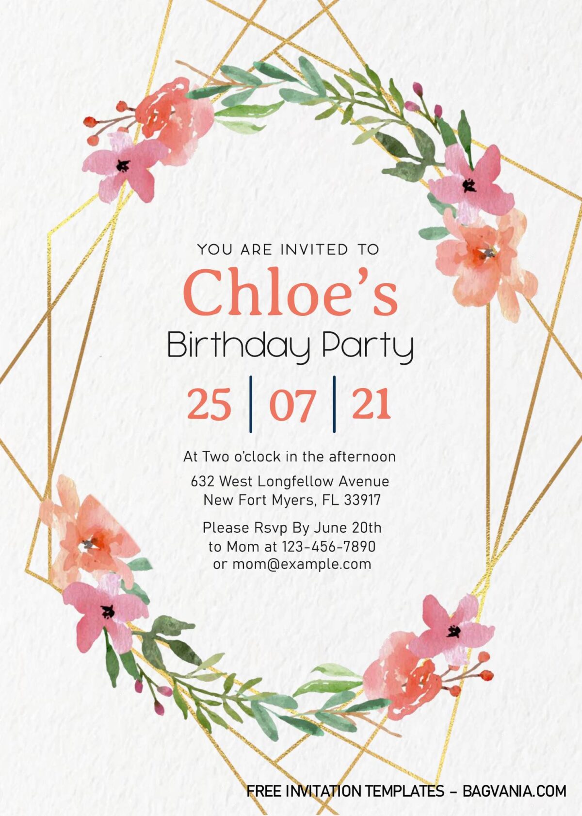 7+ Floral Pine Invitation Templates Suitable For Any Seasons