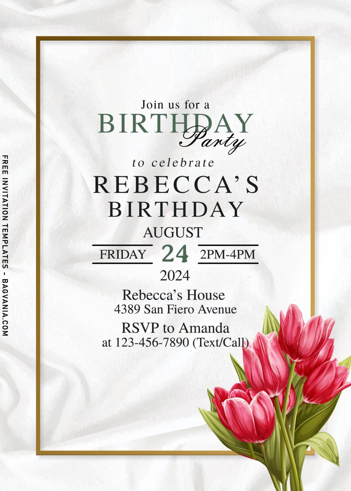 9+ Botanical Love Birthday Invitation Templates For Any Events