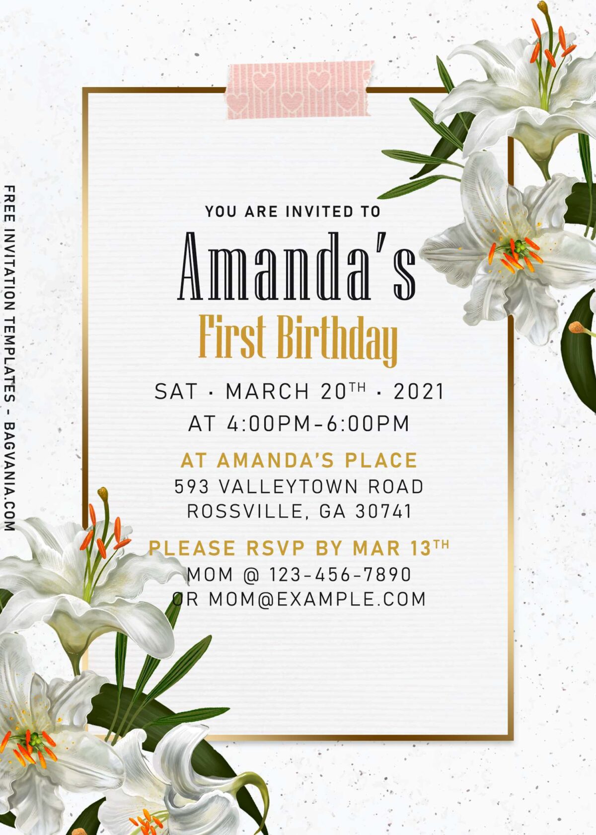 9+ Modern Rustic Botanical Garden Floral Invitation Templates For Any Occasions