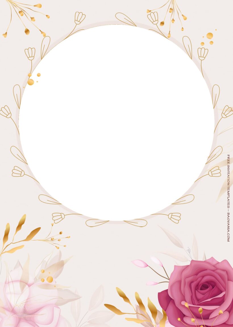 11+ Love On Air Floral Wedding Invitation Templates Two