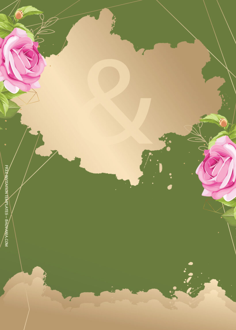 8+ Forever Roses Wedding Invitation Templates Two
