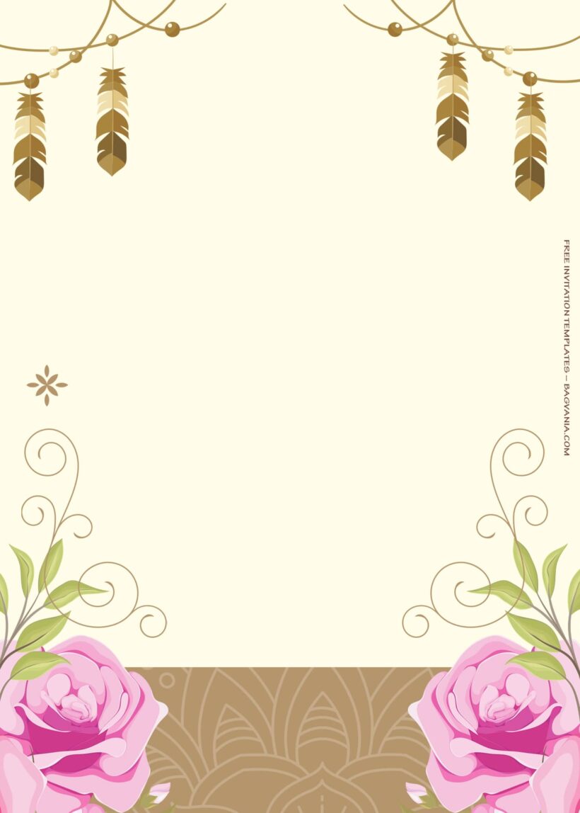 11+ Indian Style Floral Wedding Invitation Templates Eight