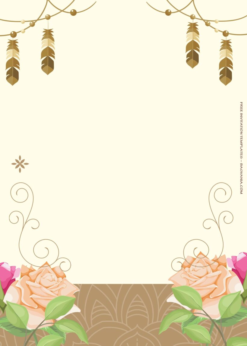 11+ Indian Style Floral Wedding Invitation Templates Eleven