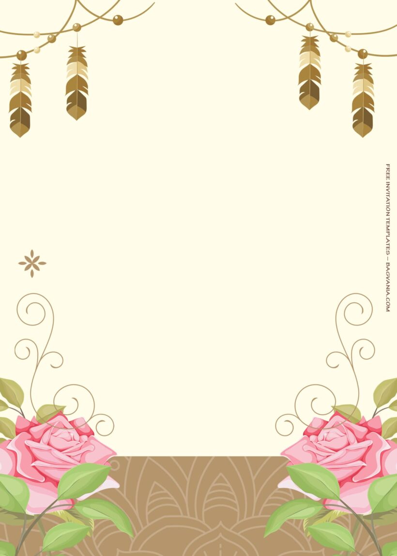 11+ Indian Style Floral Wedding Invitation Templates Ten