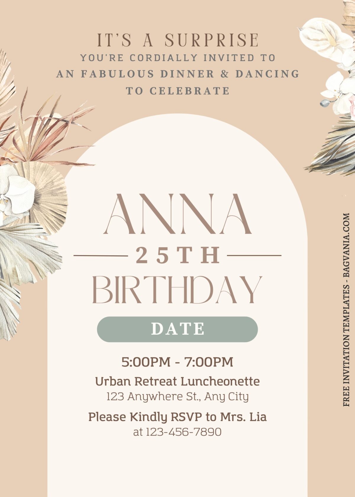(Free) 9+ Aesthetic Summer Love Canva Birthday Invitation Templates with aesthetic typefaces