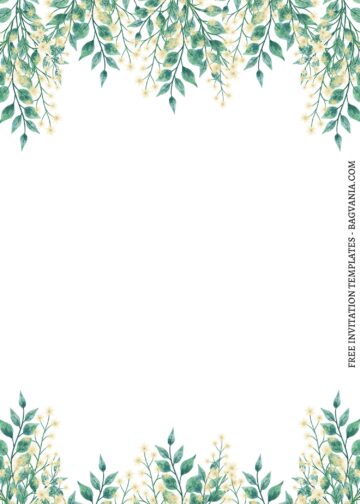 FREE PRINTABLE – 7+ Refined Floral Frame Canva Wedding Invitation ...