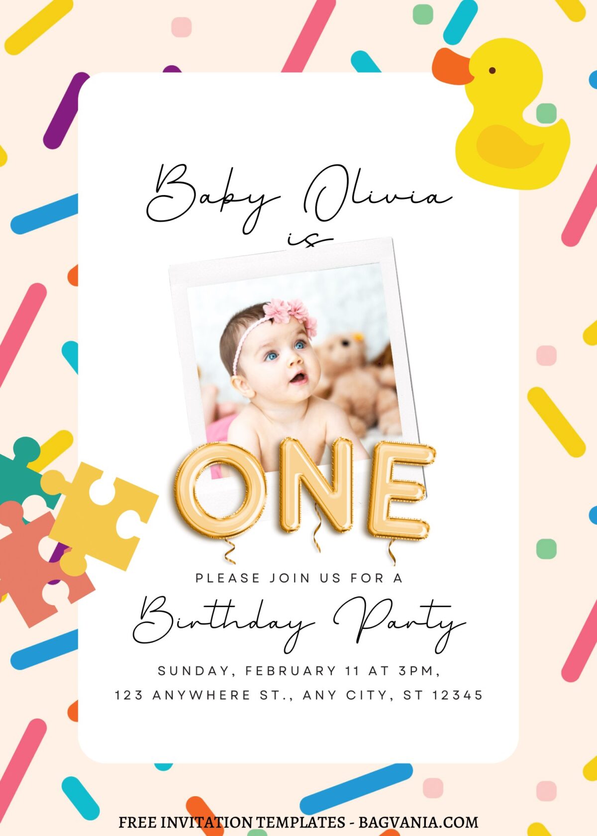 10+ Sweet & Simple Canva Baby Sprinkle Invitation Templates with cute wording
