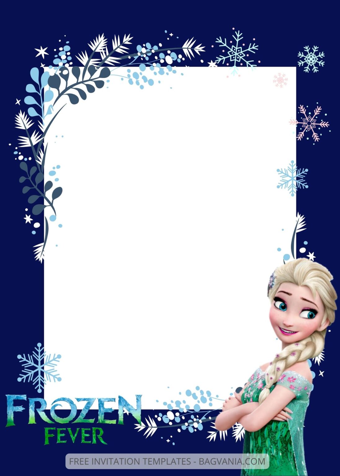 8+ Adventure With Frozen Canva Birthday Invitation Templates | FREE ...