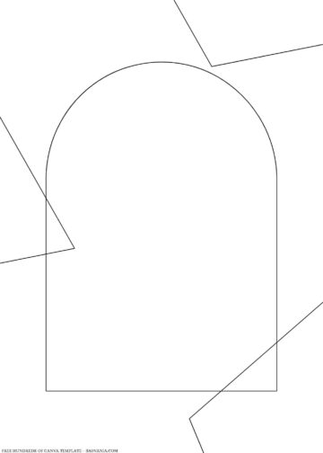 20+ Minimalist Parallelogram Canva Wedding Invitation Templates | FREE ...